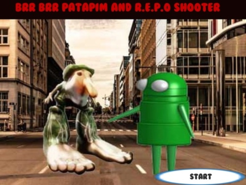 Гульня Brr Brr Patapim і R. Е. P. O: шутэр онлайн
