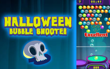 Гульня Дзень усіх Святых Bubble Shooter  онлайн