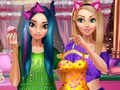 Гульня BFFs Піжама Party null  онлайн