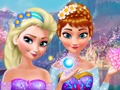 Гульня Anna & Elsa Makeover null  онлайн