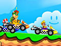 Гульня Super Mario Racing  онлайн