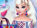 Гульня Эльза пэндзлікам Дызайн  онлайн