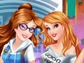 Гульня Belle першы дзень школы  онлайн