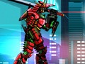 Гульня Battle Robot Samurai Узрост  онлайн