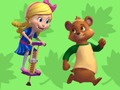 Гульня Goldie і Мядзведзь Казка Лес Прыгоды  онлайн
