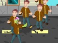 Гульня Атака зомбі  онлайн