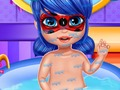 Гульня Дзіцячая Ladybug Душ Fun  онлайн