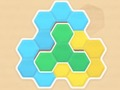 Гульня Папяровыя блокі Hexa  онлайн