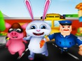 Гульня Pet Surfers метро  онлайн