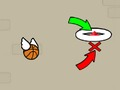 Гульня Flappy Dunk Інтэрнэт  онлайн