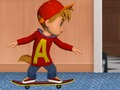 Гульня Alvinnn унд Die Chipmunks: скейтборд Wahnsinn  онлайн