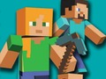 Гульня Пляма розніца Minecraft  онлайн