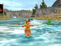 Гульня Белы Rush Water  онлайн