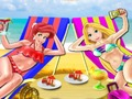 Гульня Прынцэса пляж апранаецца онлайн