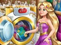 Гульня Goldie прынцэсы Дзень Пральня  онлайн