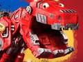 Гульня Dinotrux фарба  онлайн