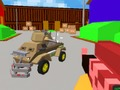Гульня Блочныя войны 3D: Агністы шторм  онлайн