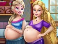 Гульня Шчаслівыя Прынцэсы Цяжарная BFFS  онлайн