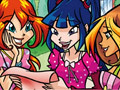 Гульня Winx Mix Up  онлайн
