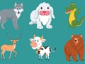 Гульня Гульня вывучаем жывёл  онлайн