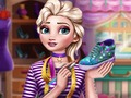 Гульня Дызайн красовак Frozen Princess  онлайн
