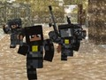 Гульня Атрад паліцыі Blocky Craft  онлайн