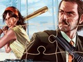 Гульня ГТА Пазл  онлайн