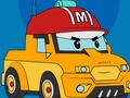 Гульня RoboCar размалёўка  онлайн