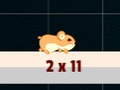 Гульня Hamster Сетка Множанне  онлайн