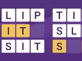 Гульня Scramble словы  онлайн