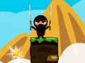 Гульня Dark Ninja Прыгоды  онлайн