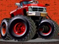 Гульня Вар'яты Monster Trucks галаваломкі  онлайн