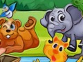 Гульня Puzzle жывёл Дзіцячыя гульні  онлайн