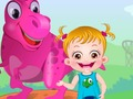 Гульня Парк дыназаўраў Hazel Baby  онлайн