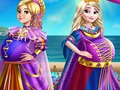Гульня Палац прынцэс цяжарных BFFS  онлайн
