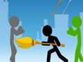 Гульня Мега бойка Stickman Fighter  онлайн