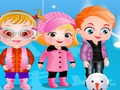 Гульня Зімовая мода Baby Hazel  онлайн