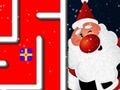 Гульня Калядны лабірынт  онлайн