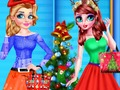 Гульня Сястры елкі  онлайн