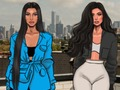 Гульня Yeezy сёстры мода онлайн