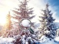 Гульня Знайдзі снежныя шары  онлайн