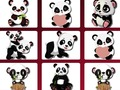 Гульня Сімпатычны выклік памяці Panda  онлайн