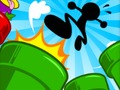 Гульня Stickman падскокваючы  онлайн