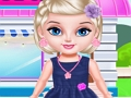 Гульня Маленькі дызайн моднай абутку Elsa  онлайн