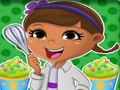 Гульня Dottie Doc Mcstuffins Maker Cupcake  онлайн