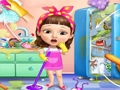 Гульня Sweet Baby Girl Cleanup Bessy House  онлайн