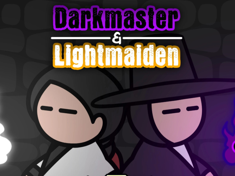 Гульня Darkmaster і Lightmaiden  онлайн