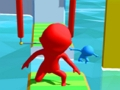 Гульня Fun & Run Race 3D онлайн