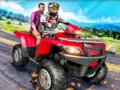 Гульня Quad Bike Traffic Racing Mania онлайн