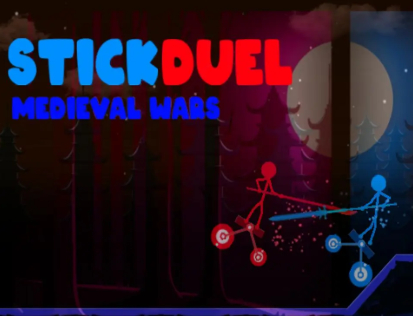 Гульня Stick Duel Сярэднявечныя войны  онлайн